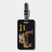 Amerikanische Kröte Gepäckanhänger (Vorderseite vertikal)