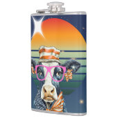 Amerikanische Kuh Flachmann (Links)