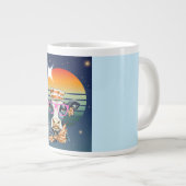 Amerikanische Kuh Jumbo-Tasse (Vorderseite Rechts)