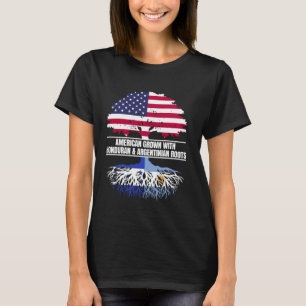Amerikanische Kultur mit Flaggenerbe Honduras Arge T-Shirt