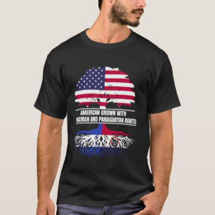 Amerikanische Kultur mit Flaggenerbe Honduras Para T-Shirt