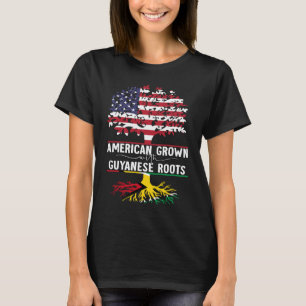 Amerikanische Kultur mit guyanischen Wurzeln T-Shirt