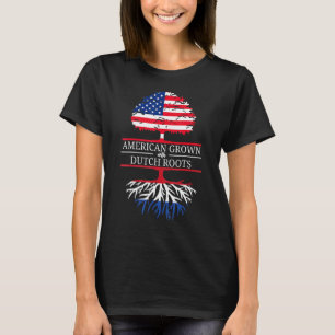 Amerikanische Kultur mit holländischen Wurzeln US- T-Shirt