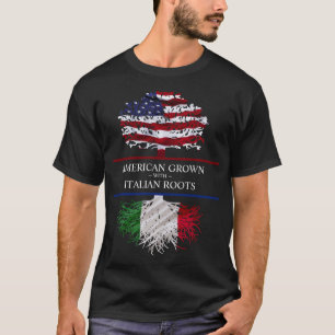 Amerikanische Kultur mit italienischen Wurzeln T-Shirt