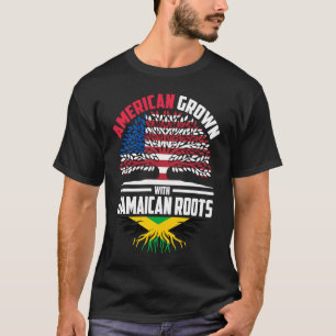 Amerikanische Kultur mit jamaikanischer Roots-Jama T-Shirt
