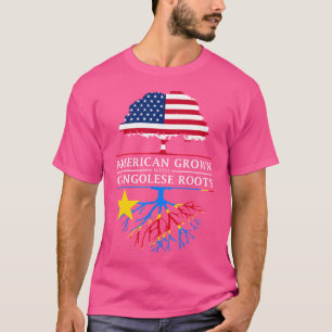 Amerikanische Kultur mit kongolesischen Wurzeln - T-Shirt