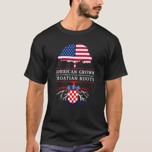 Amerikanische Kultur mit kroatischen Wurzeln - Kro T-Shirt