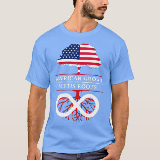 Amerikanische Kultur mit Metis Roots T-Shirt