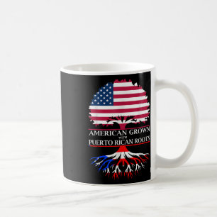 Amerikanische Kultur mit puerto-ricanischen Wurzel Kaffeetasse