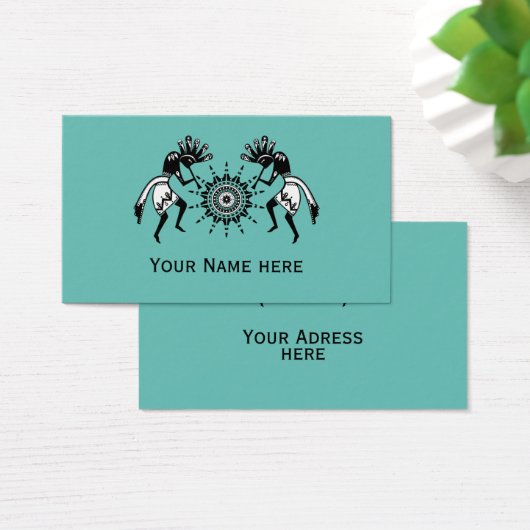 Amerikanische Kultur - Sun Dancing Kokopelli 1 (Schreibtisch)