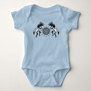 Amerikanische Kultur - Sun Dancing Kokopelli 1 Baby Strampler