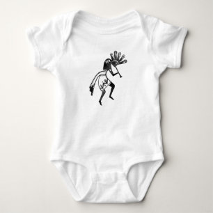 Amerikanische Kultur - Tanzen Kokopelli 1 Baby Strampler