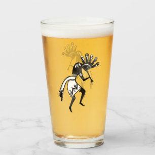Amerikanische Kultur - Tanzen Kokopelli 1 Glas