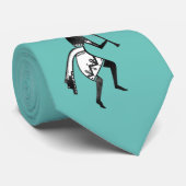 Amerikanische Kultur - Tanzen Kokopelli 1 Krawatte (Gerollt)