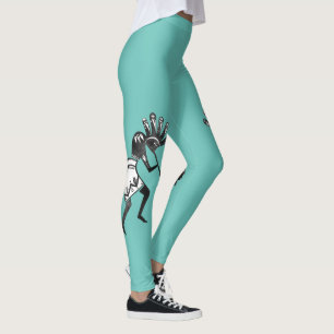 Amerikanische Kultur - Tanzen Kokopelli 1 Leggings