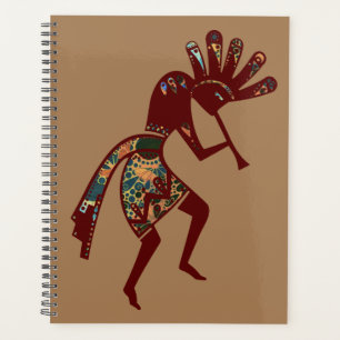 Amerikanische Kultur - Tanzen Kokopelli 3 Planer