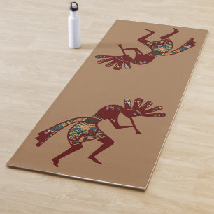 Amerikanische Kultur - Tanzen Kokopelli 3 Yogamatte