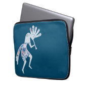 Amerikanische Kultur - Tanzen Kokopelli 4 Laptopschutzhülle (Vorderseite Links)