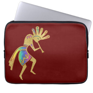 Amerikanische Kultur - Tanzen Kokopelli 5 Laptopschutzhülle