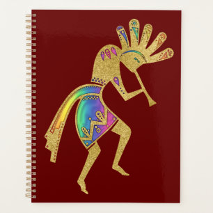 Amerikanische Kultur - Tanzen Kokopelli 5 Planer