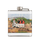 Amerikanische Kunst Flachmann (Rückseite)