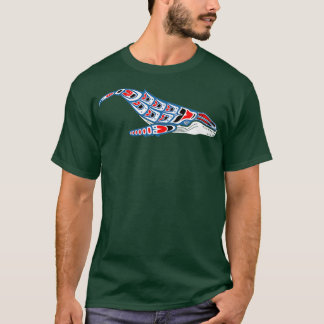 Amerikanische Kunst Humpback Whale Pazifik Northwe T-Shirt