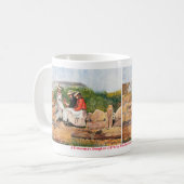 Amerikanische Kunst Kaffeetasse (Vorderseite Links)