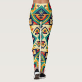 Amerikanische Kunst Leggings (Rückseite)