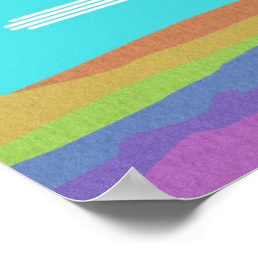 Amerikanische Kunst Poster (Ecke)