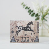 Amerikanische Kunst Postkarte (Stehend Vorderseite)