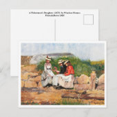 Amerikanische Kunst Postkarte (Vorne/Hinten)