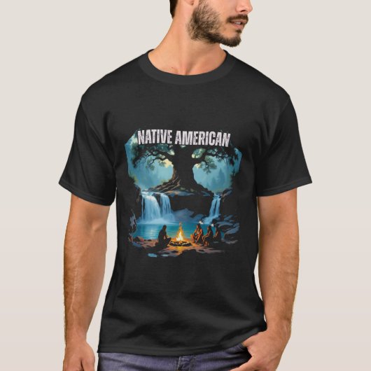 Amerikanische Kunst T-Shirt (Vorderseite)