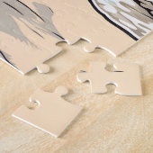 Amerikanische Kurzkatze an einem tropischen Strand Puzzle (Seite)