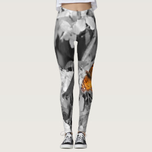 Amerikanische Lady Butterfly auf Leggings