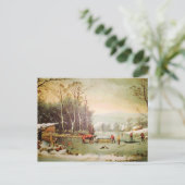 Amerikanische Landschaft | Erste Postkarte (Stehend Vorderseite)