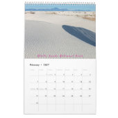 Amerikanische Landschaften der Südwestwüste Kalender (Feb 2027)