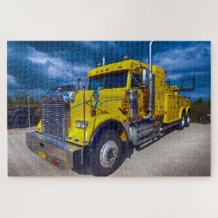 Amerikanische Lastwagen Sattelschlepper auf der St Puzzle