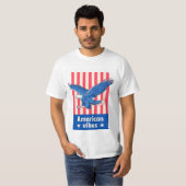 Amerikanische Lebensräume T-Shirt (Vorne ganz)