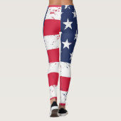 Amerikanische Leggings (Rückseite)