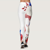 AMERIKANISCHE LEGGINGS (Rückseite)