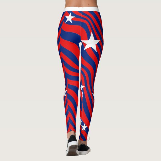 Amerikanische Leggings (Rückseite)