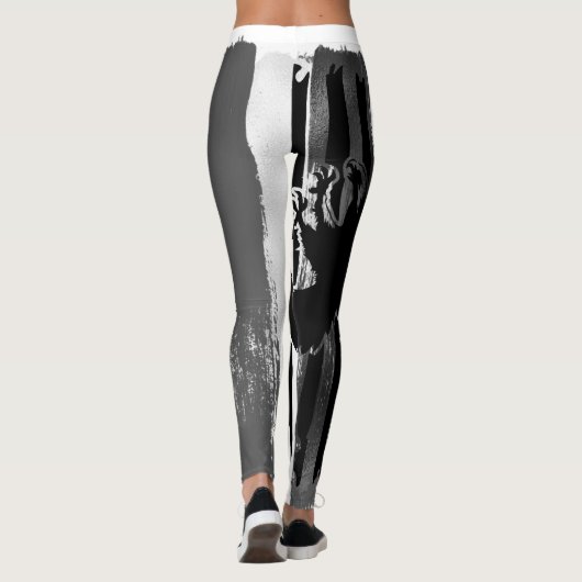 AMERIKANISCHE LEGGINGS (Rückseite)