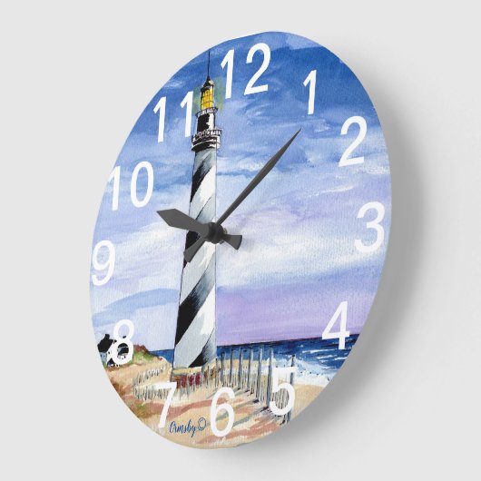 Amerikanische Leuchtturmuhr Große Wanduhr (Winkel)