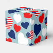 Amerikanische Liebe Geschenkschachtel (Rückseite)