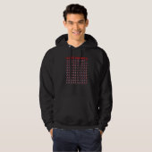 Amerikanische Lieben Fußball Kindermädchen Ameri Hoodie (Vorne ganz)