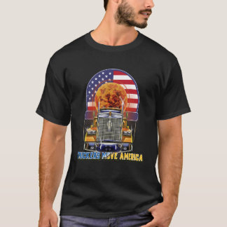Amerikanische Lkw-Fahrer bewegen sich nach Amerika T-Shirt