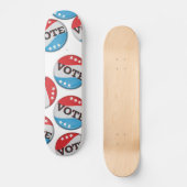Amerikanische Logo-Reiseplakat Skateboard (Vorderseite)