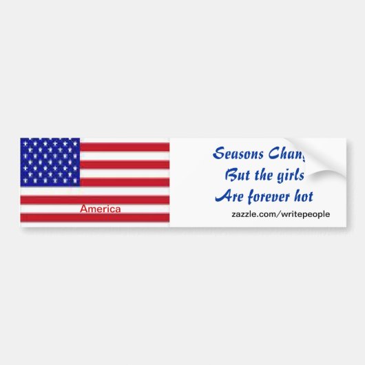 Amerikanische lustige Autoaufkleber (Vorne)