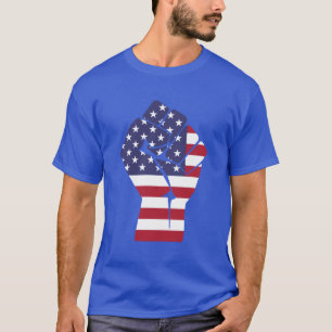 "Amerikanische Macht – Patriotische Faust der Einh T-Shirt