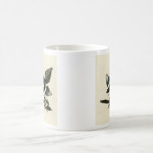 Amerikanische Magpie von Audubons Vögeln Amerikas Kaffeetasse (Mittel)